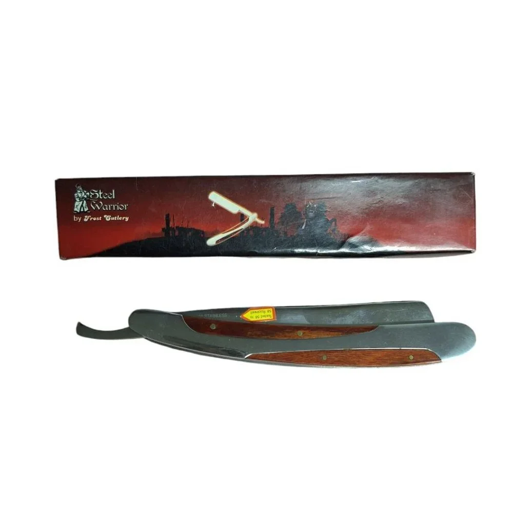 Steel Warrior Frost Cutlery Razor Knife‎ SW 128 PW 5.5 Inch Closed Stainless